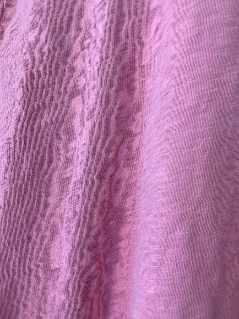 J. Crew Pink Short-Sleeve Crewneck Girlfriend Tee - Picture 2 of 7